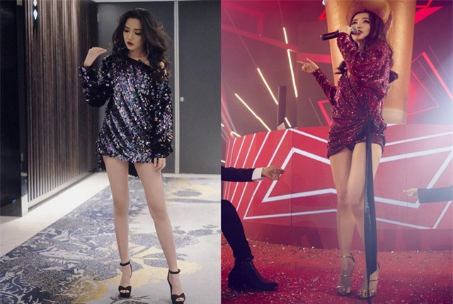 Bích Phương "đốn tim" fan khi khoe đôi chân nuột nà không chút tì vết