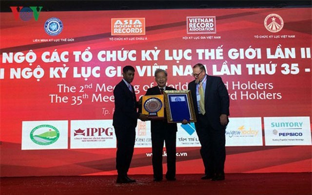 Xác lập thêm 4 kỷ lục thế giới tại Việt Nam