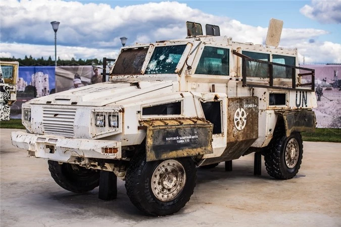 Xe RG-31 Nyala MRAP. (Ảnh Sputnik)