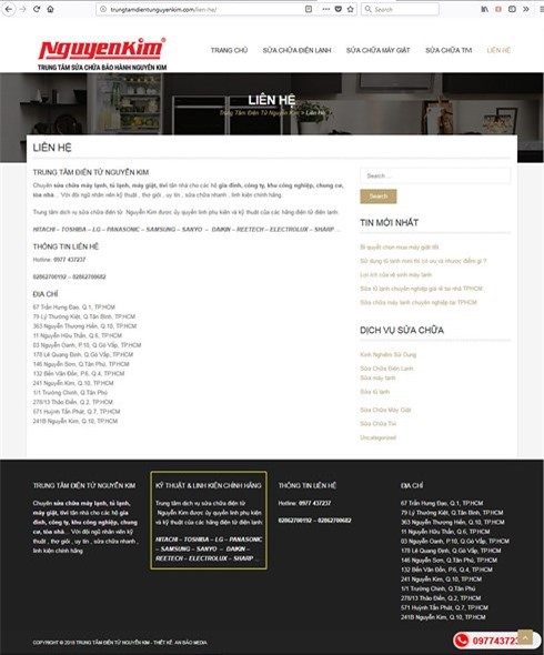 Người tiêu dùng “sập bẫy” website mạo danh Nguyễn Kim