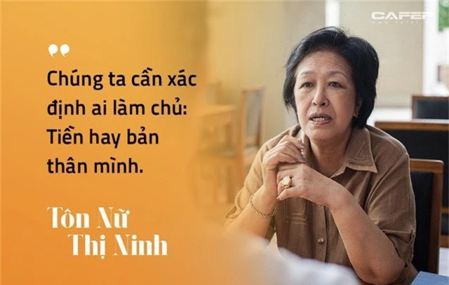  Từng thất bại với dự án Đại học Tư thục, bà Tôn Nữ Thị Ninh khẳng định thành công không chỉ đong đếm bằng tiền - Ảnh 1.