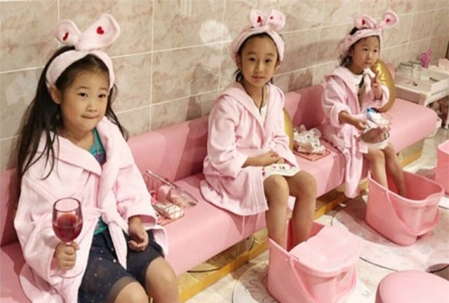Dịch vụ spa quý tộc cho các bé gái ở Trung Quốc