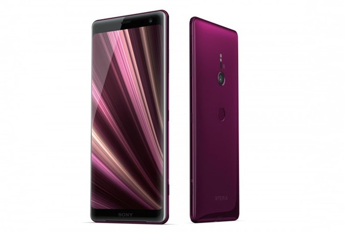 Sony Xperia XZ3 trình làng: Màn hình cong, cảm ứng cạnh viền, chip S845