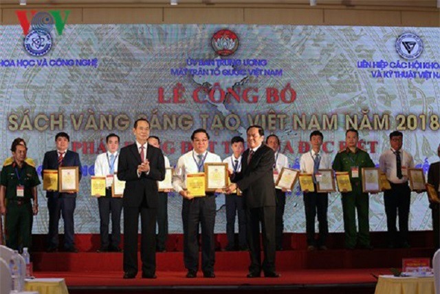 4 công trình ngành Dầu khí được vinh danh trong Sách vàng sáng tạo