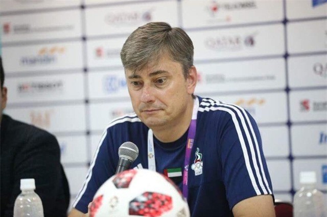 HLV UAE: “Tôi hạnh phúc vì thắng đội mạnh như Olympic Việt Nam”