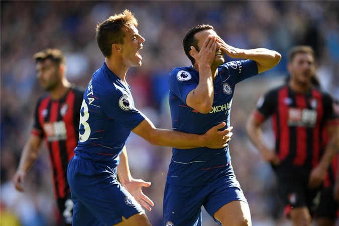 Clip: Pedro-Hazard lập công, Chelsea hạ Bournemouth 2-0
