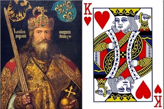 Bí mật ẩn giấu trong thanh kiếm huyền thoại trên lá bài K cơ