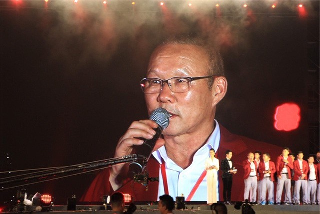 Toàn cảnh lễ mừng công của đoàn Thể thao Việt Nam