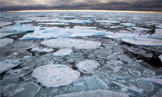 Bể nước ấm khổng lồ đang nung chảy Bắc Cực - Ảnh 1.