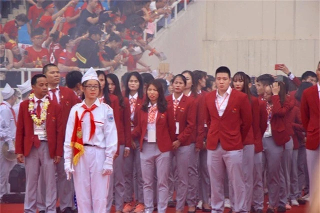  Các vận động viên Thể thao Việt Nam có mặt ở buổi vinh danh Tự hào Việt Nam 