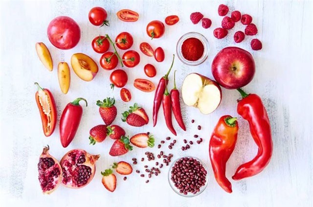 Lợi ích không nhỏ trong các loại rau quả màu đỏ