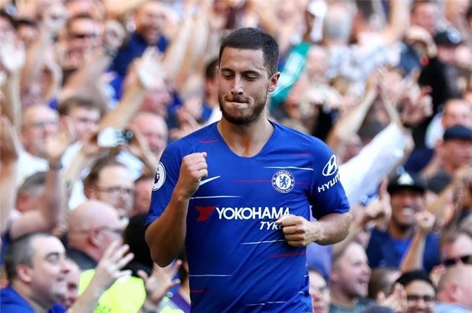 Tiền đạo: Eden Hazard (Chelsea).