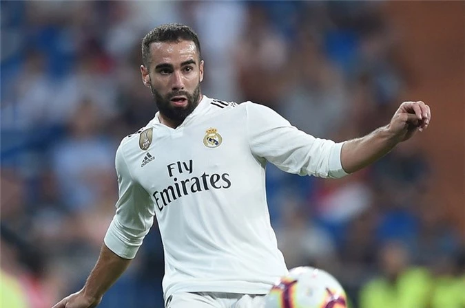 Hậu vệ phải: Daniel Carvajal (Real Madrid).