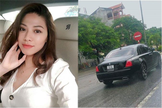 MC Ngọc Trinh sở hữu Rolls-Royce Ghost tiền tỷ độ Black Badge