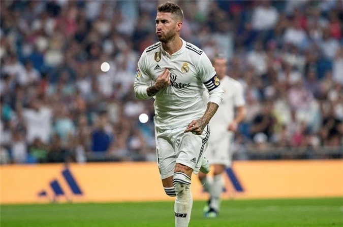 Trung vệ: Sergio Ramos (Real Madrid).