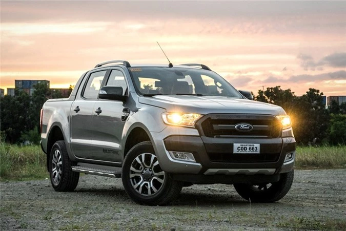 6. Ford Ranger (doanh số: 130.672 chiếc).