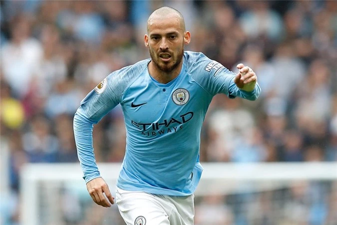 Tiền vệ: David Silva (Man City).