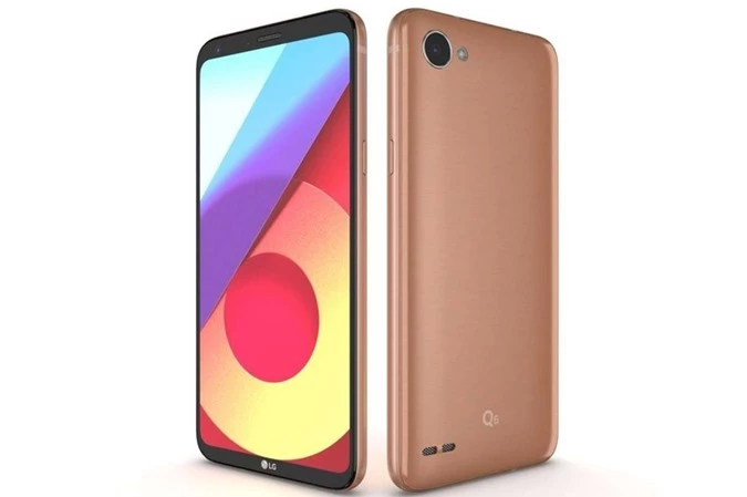 8. LG Q6 (không bán chính hãng ở Việt Nam).