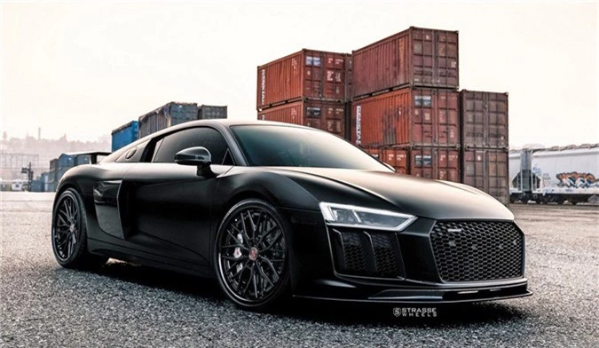 Audi R8 V10 Plus do chien dau co tang hinh hinh anh 3