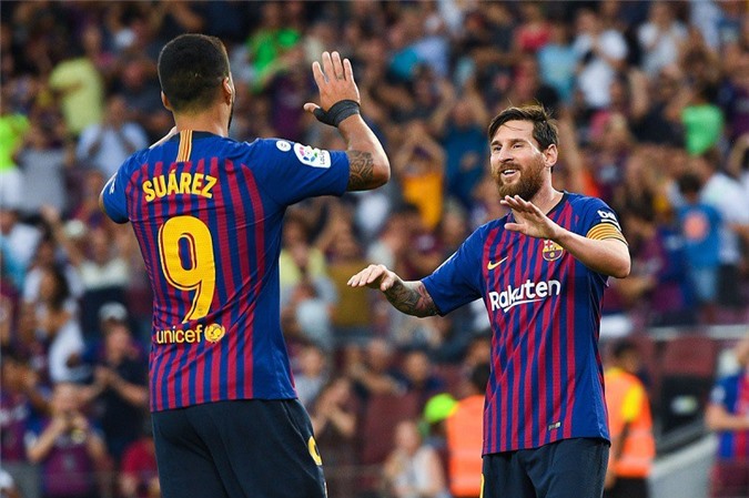 Đội hình tiêu biểu vòng 3 La Liga: Barca áp đảo