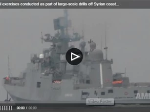 Clip: Cận cảnh máy bay Su-30SM tiếp nhiên liệu trên không tại Địa Trung Hải