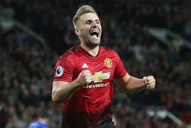 Luke Shaw xuất sắc nhất M.U tháng 8