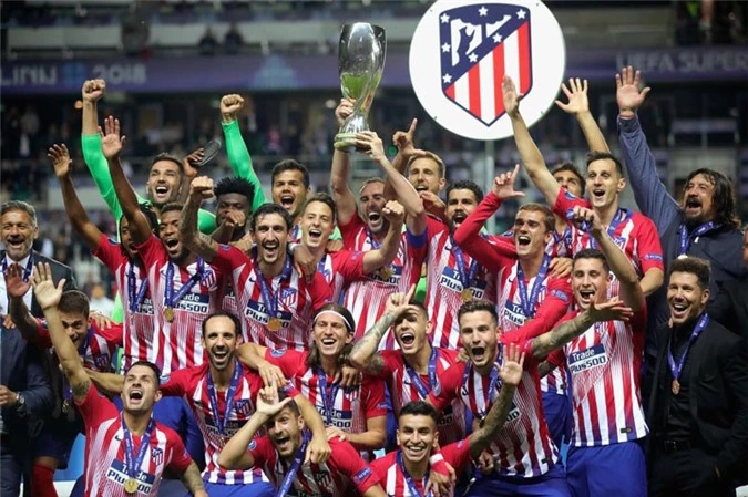 10. Atletico Madrid (số tiền mua cầu thủ: 764 triệu euro).