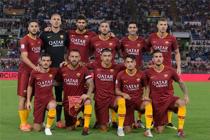 9. AS Roma (số tiền mua cầu thủ: 809 triệu euro).