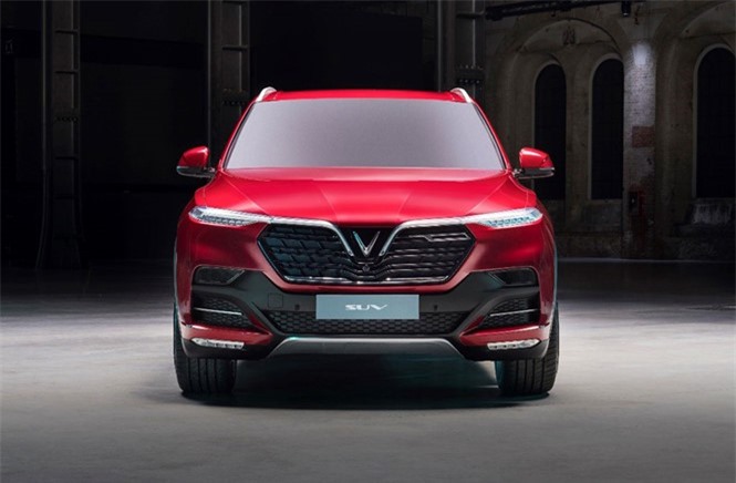 Hé lộ thiết kế ngoại thất xe VinFast