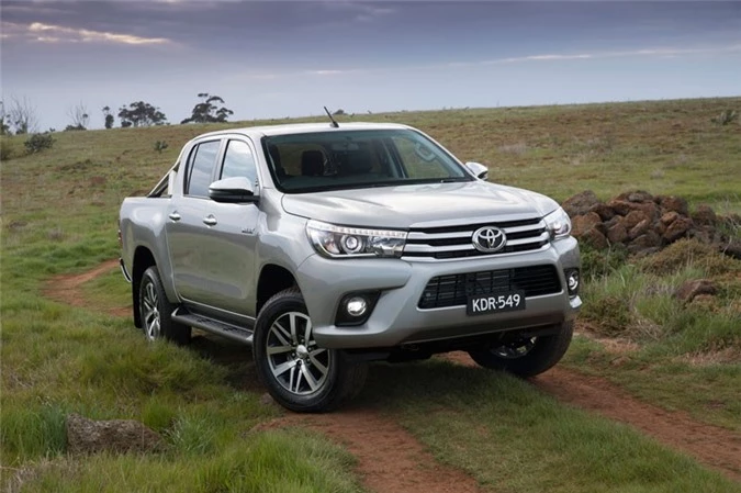 1. Toyota Hilux (doanh số: 88.842 chiếc).