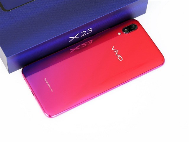Chi tiết Vivo X23: Chip S670, RAM 8 GB, cảm biến vân tay trong màn hình, màu lạ