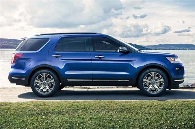 3. Ford Explorer 2019 (giá khởi điểm: 32.140 USD).