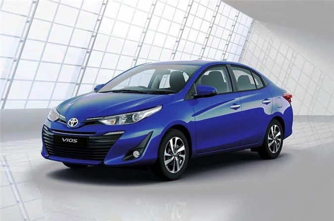 4. Toyota Vios (doanh số: 53.051 chiếc).