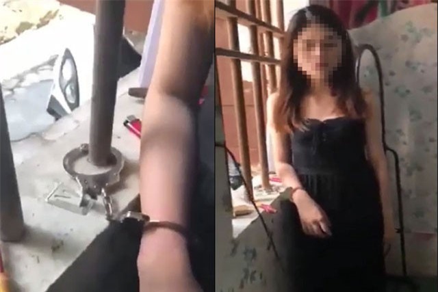 Người còng tay bạn gái trong phòng trọ là Thiếu úy công an