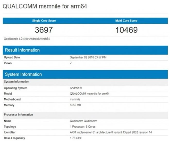 Chip Snapdragon 855 lo diem hieu nang bang voi Apple A11 hinh anh 1