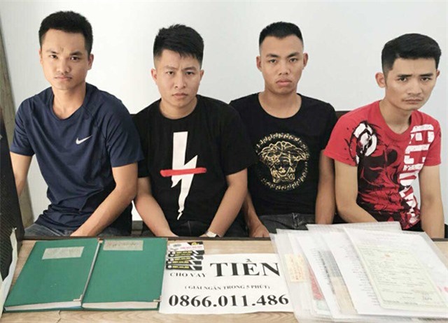 Bắt nhóm từ Hải Phòng vào Đà Nẵng cho vay nặng lãi