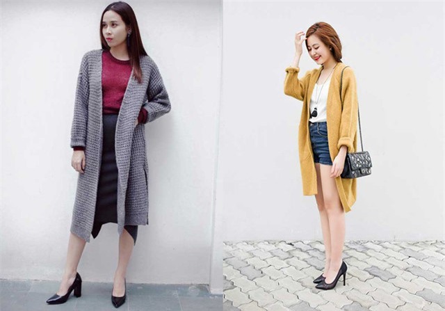 "Học lỏm" cách chọn cardigan để mặc mùa thu như sao Việt