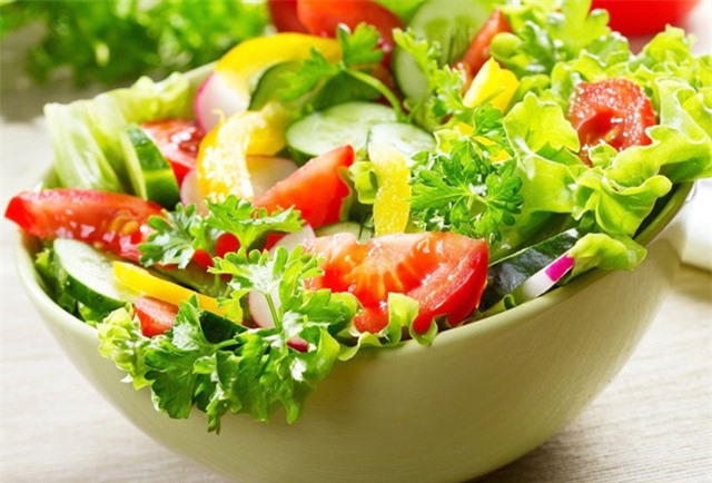 Cách làm salad rau cho người ăn kiêng