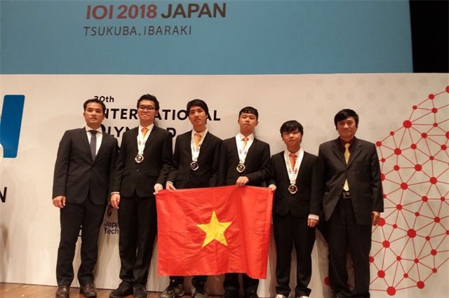 Học sinh Việt Nam đoạt Huy chương Vàng Olympic Tin học quốc tế