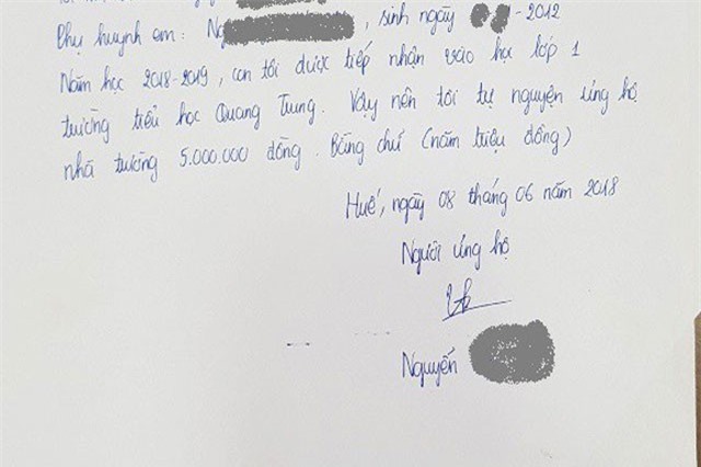 Chủ tịch tỉnh Thừa Thiên Huế yêu cầu chấn chỉnh việc lạm thu đầu năm học