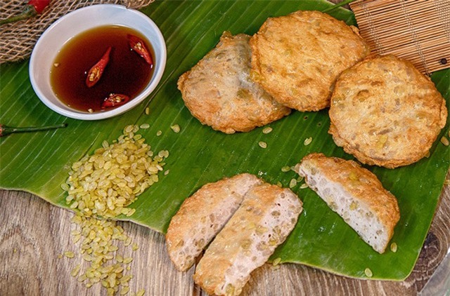 Công thức làm chả cốm ngon chuẩn vị Hà Nội