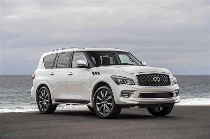 =4. Infiniti QX80 2019 (sức kéo tối đa: 3.855 kg).