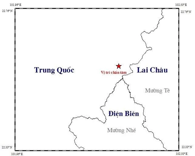 Dong dat gay rung lac Ha Noi hinh anh 1