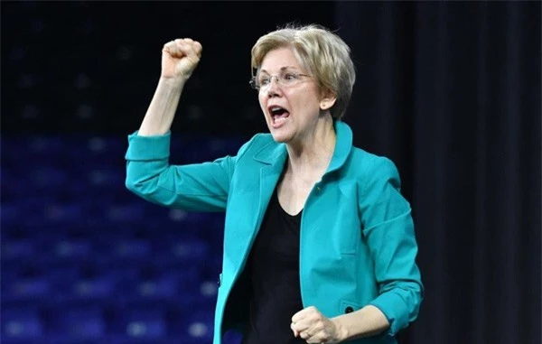 Thượng nghị sĩ Elizabeth Warren. Ảnh: The Boston Globe.