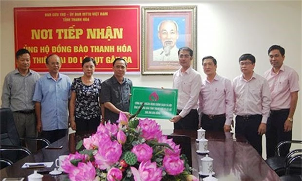 Ngân hàng Chính sách xã hội ủng hộ 500 triệu đồng cho bà con vùng lũ tỉnh Thanh Hóa