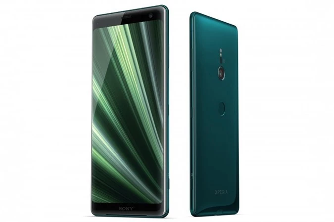 Sony Xperia XZ3 sử dụng khung viền bằng nhôm series 7000, 2 bề mặt phủ kính cường lực Corning Gorilla Glass 5. Máy có số đo 158 x 73 x 9,9 mm, cân nặng 193 g. 