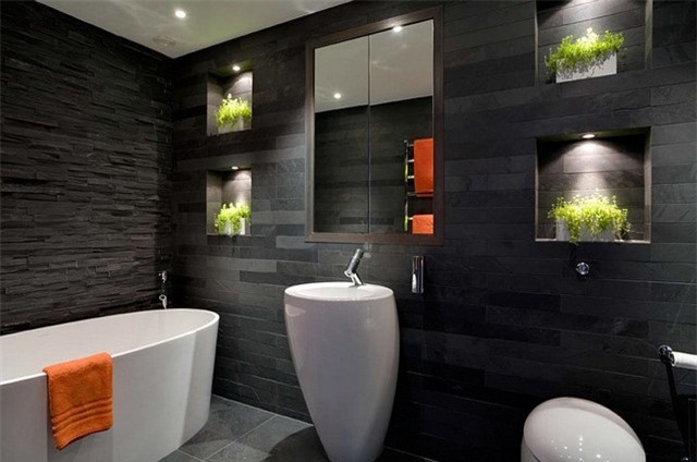 7 màu sơn đẹp cho nội thất phòng tắm hot nhất 2018