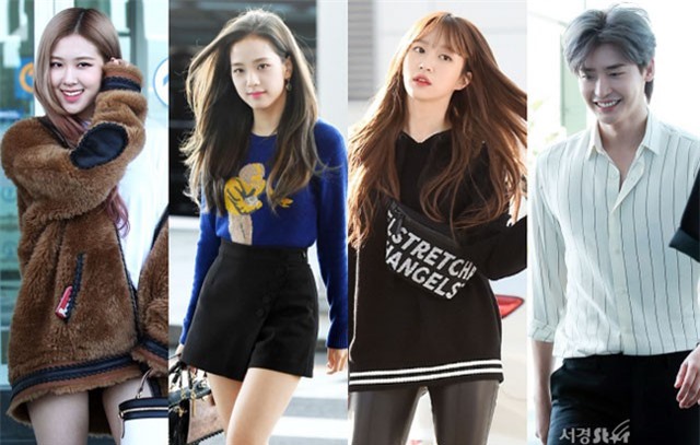 Màn đọ sắc khủng nhất tại sân bay: Black Pink đẹp miễn chê, Hani khoe body thần thánh bên EXID, Lee Jong Suk
