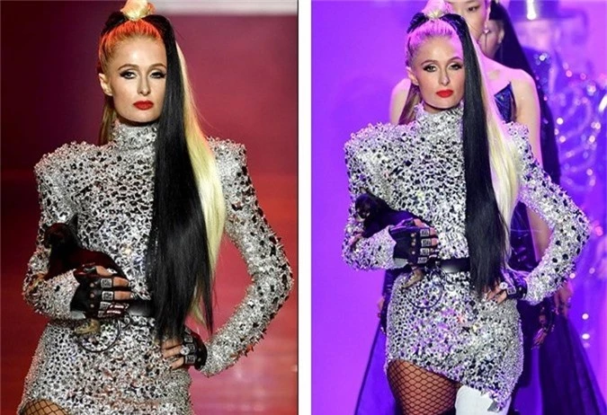 paris hilton diện đầm lấp lánh, làm vedette tỏa sáng trên sàn catwalk hình 6 paris hilton dien dam lap lanh, lam vedette toa sang tren san catwalk hinh 6