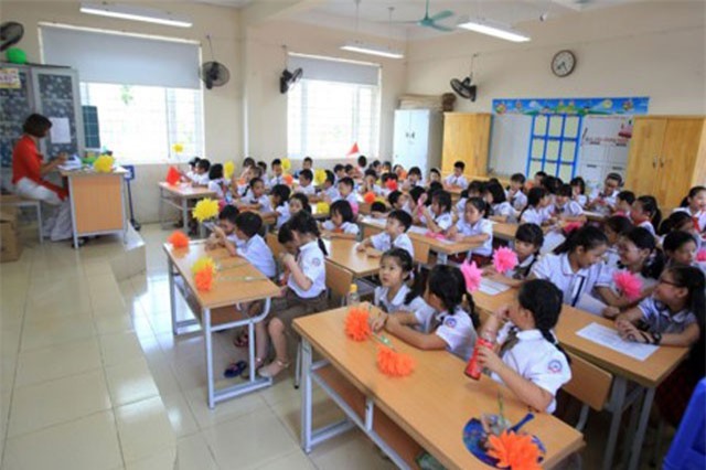 Lịch học “lạ” ở trường tiểu học có HS lớp 1 đông nhất Thủ đô